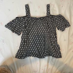 off the shoulder shirt